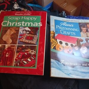 Scrap Happy Christmas Book - Red Cover 2 Craft Books